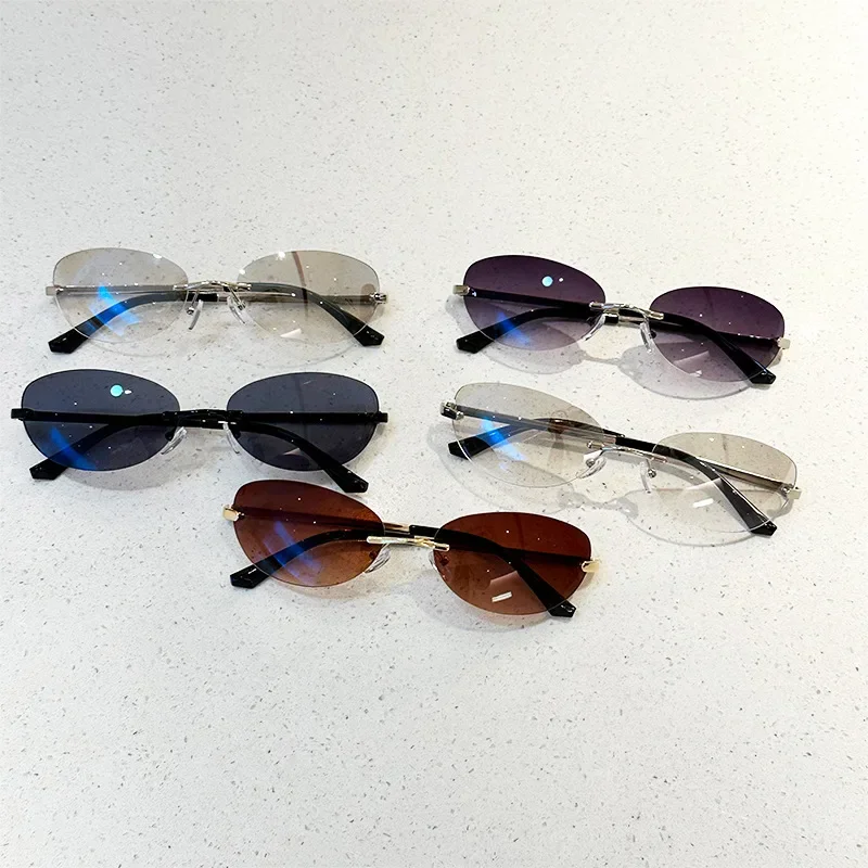 Luxury Cat Eye Sunglasses - Vintage Punk Womens Shades UV400
