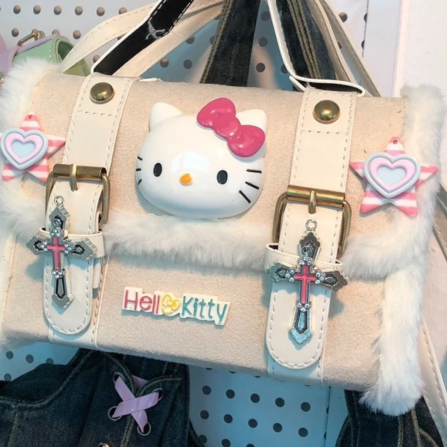 Hello Kitty, Bags, Hello Kitty Sanrio Messenger Bag Shoulder Bag Purse