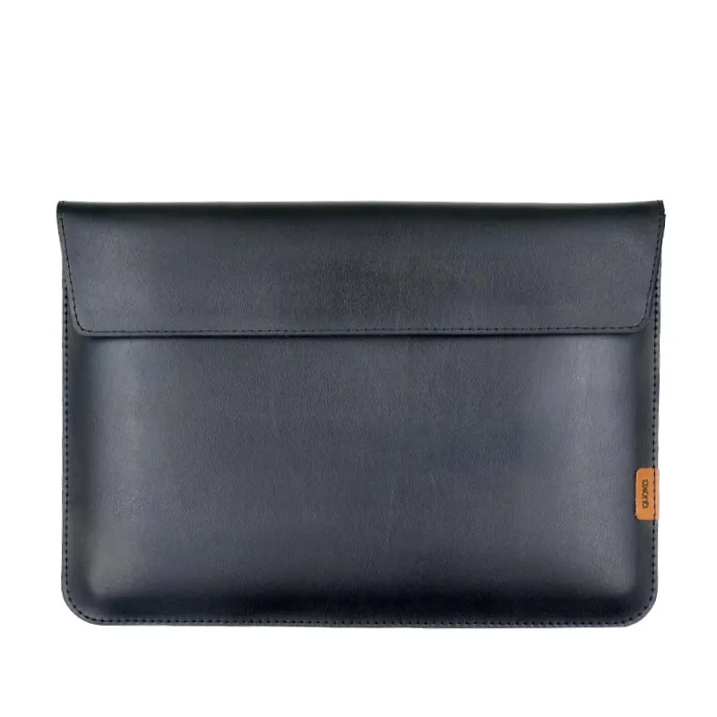 Elegant PU Leather Laptop Sleeve - Simple Design