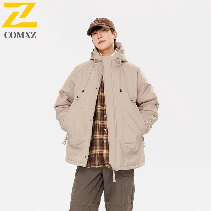 EiAO Graphene Heated Windbreaker Couple's Hooded Jacket Waterproof Windproof Mountain Coat for Hiking Camping Fishing 2025 Trend