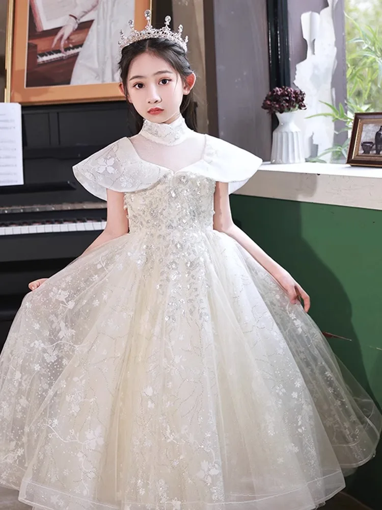 Baby Girl Dress Toddler Ball Gowns Pageant Green Piano Performance Princess  Dress | Princess dress kids, Baby girl birthday dress, Girls dresses