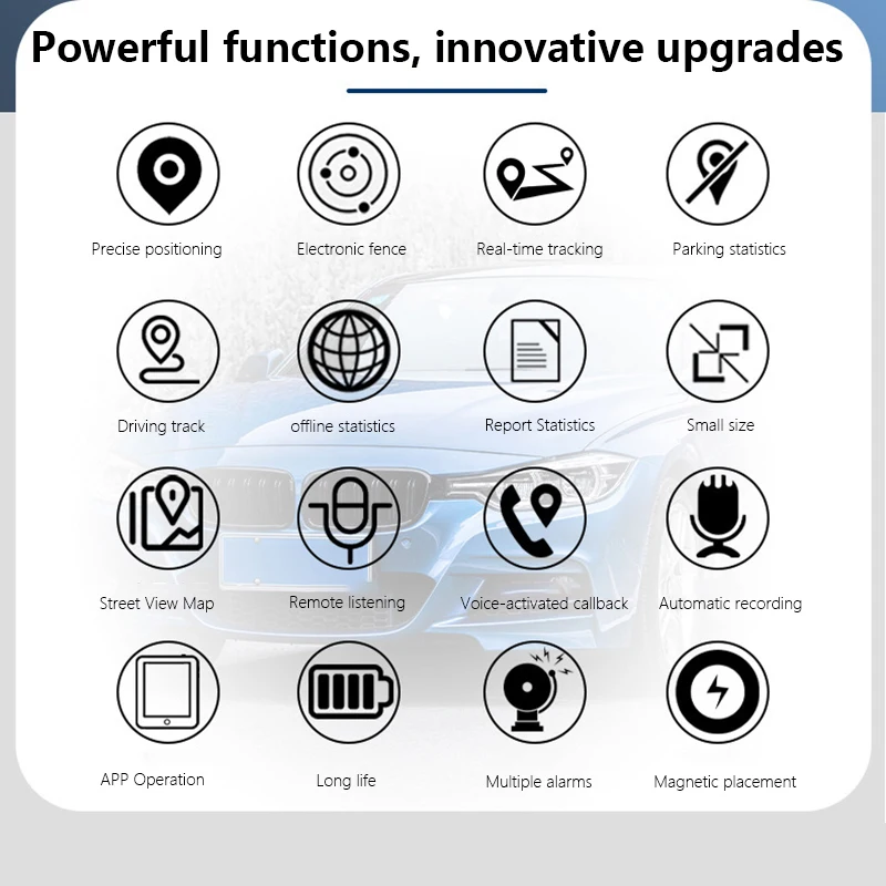 PG 12 Portable GPS Mini Locator Real Time Tracker gps tracker car tracker Automotive GPS Vehicle Tracker Anti-Theft For Cars Portable Via Satellite