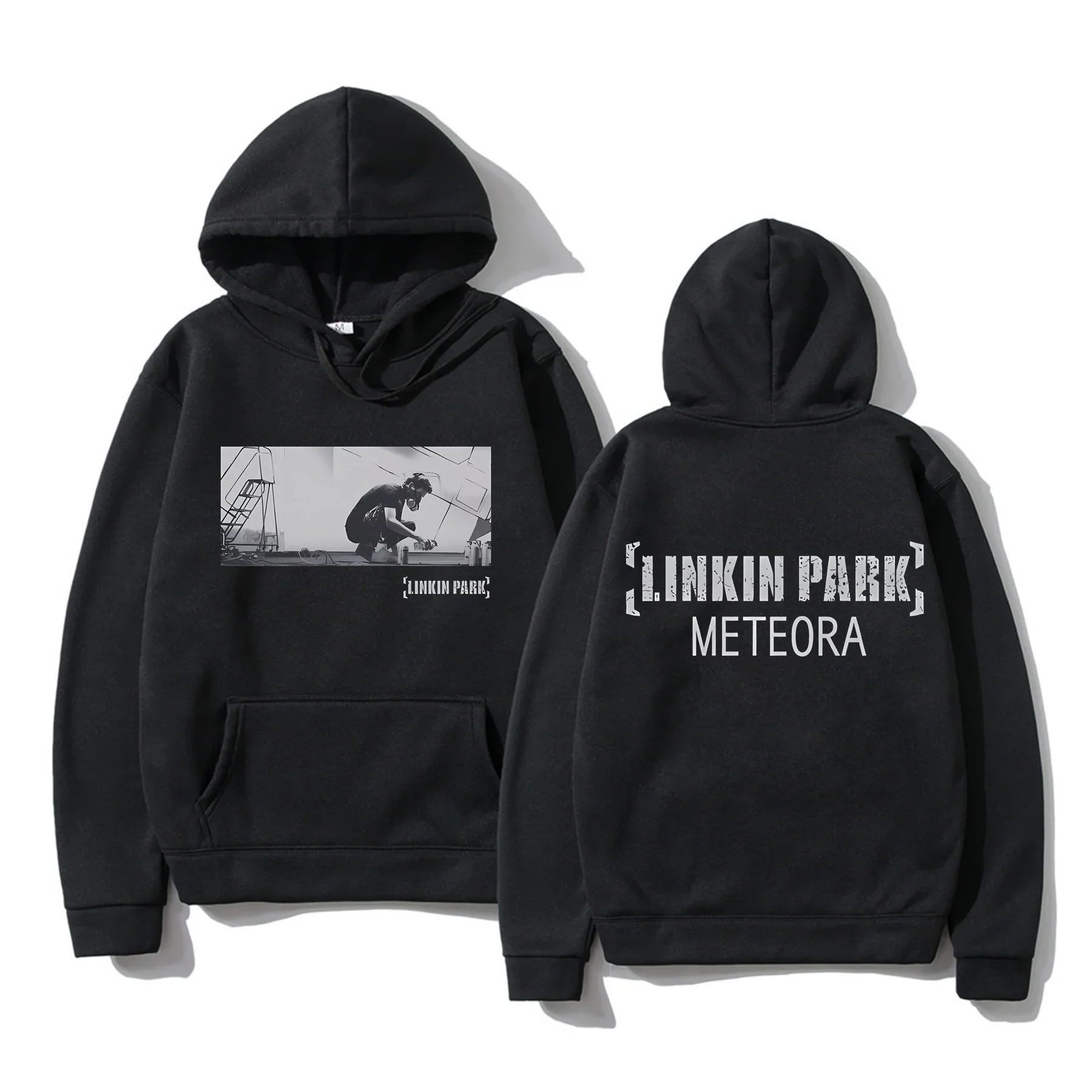 

Winter Oversized Essential Men Linkin Meteora Park Hoodies Women Thermal Sweatshirt Ladies Y2k Long Sleeves Unisex M-5XL