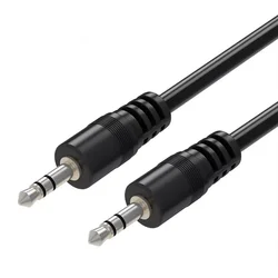 Premium 3.5mm Male - to - Male Auxiliary Audio Cable - 0.5m for 3m (Black)