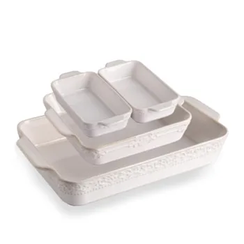 Ceramic Casserole Bakeware Set (4-Piece) 1