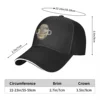 POLICE OFFICER LAPD Baseball Caps Snapback Fashion Baseball Hats Breathable Casual Outdoor Unisex Polychromatic Customizable 2