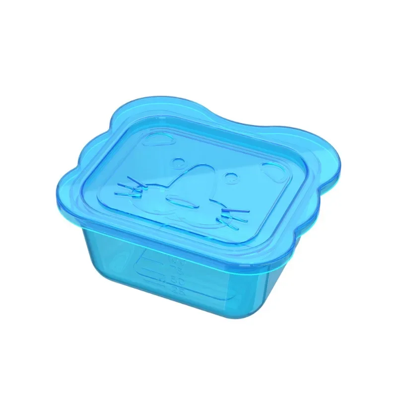 Baby Food Storage Snack Containers Baby Learning Dishes Auxiliary Bowl Portable Sealed Storage Boxs Can Microwave BPA Free