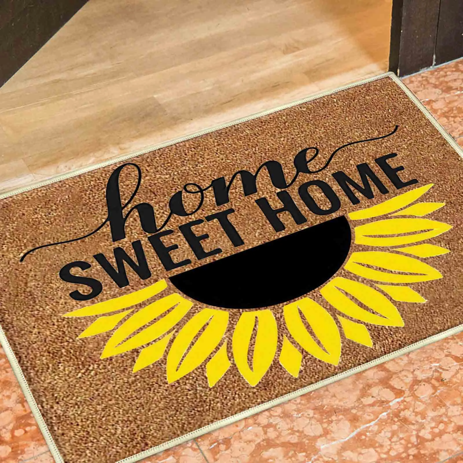 Sunshine Hello And Door Mat, Welcome Mat Front Door Mat Outdoor For Home  Entrance Outdoor Mat For Outside Entry Way Doormat Entry Rugs, Home Decor  Suitable For Family, Living Room, Kitchen, Bedroom