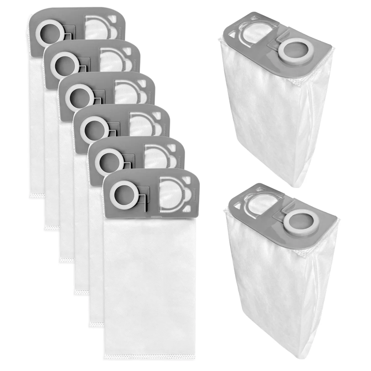 

8PCS Vacuum Replacement Dust Bags for Riccar R25 Series R25S, R25D, R25P Upright Vacuums Cleaner Filter, Part R25HC-6