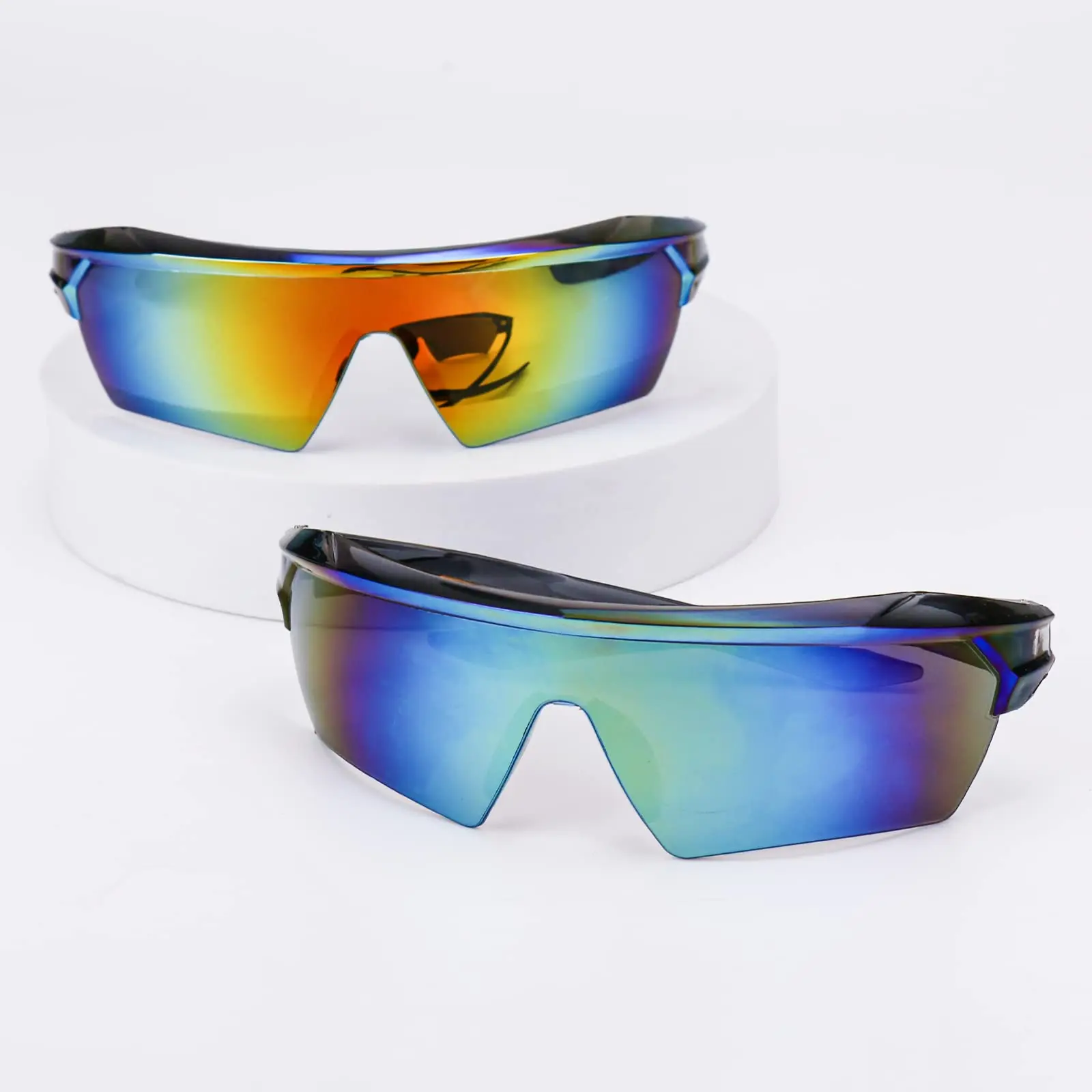 Prmape Gafas De Sol Deportivas Ciclismo, Gafas De Ciclismo Hombre Y Mujer, Gafas Running Polarizadas, Lentes De Sol Bicicleta UV400 Para Motociclismo Correr Esquí Béisbol Montañismo Pesca