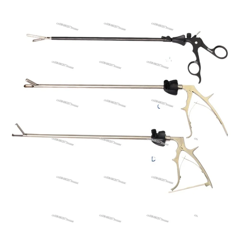 

Laparoscopic Forceps 10mm Stone Forceps Large Right Angle Bending Separation Forceps Curved Scissors