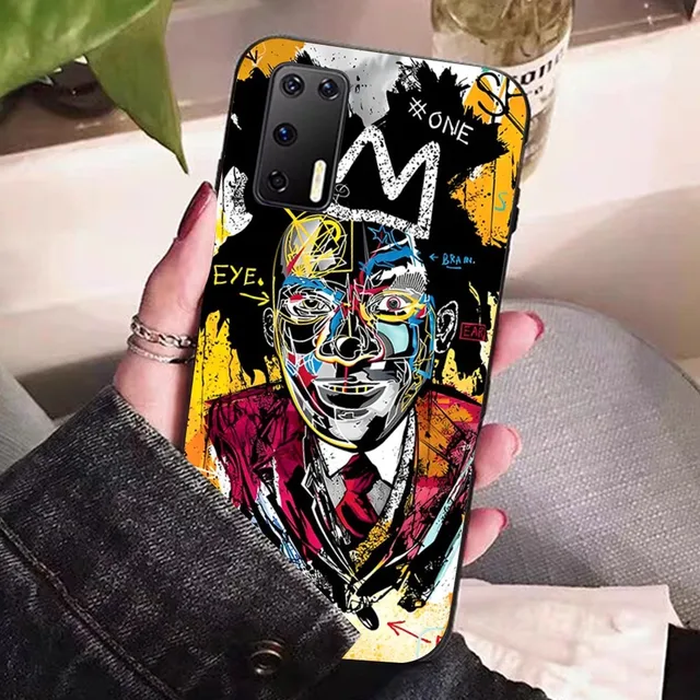 Jean Michel Basquiat Art Graffiti 휴대폰 케이스