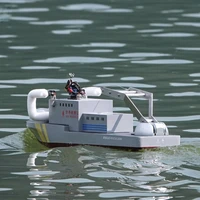 Remote Control Ship Model Clover Rotatable Camera Salvage 2 Finished Ship Model 7596 with Motor 1