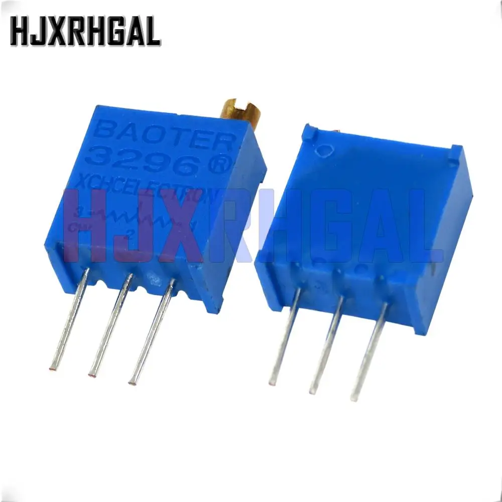 Trimpot Trimmer Potentiometer 3296W 3296 50 100 200 500 ohm 1K 2K 5K 10K 20K 50K 100K 200K 500K 1M ohm 103 100R 200R 500R 10PCS trimmer potentiometer