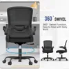 Office Chair, Comfy Desk Chair with Adjustable Lumbar Support, High Back Mesh Ergonomic Computer Chair 3