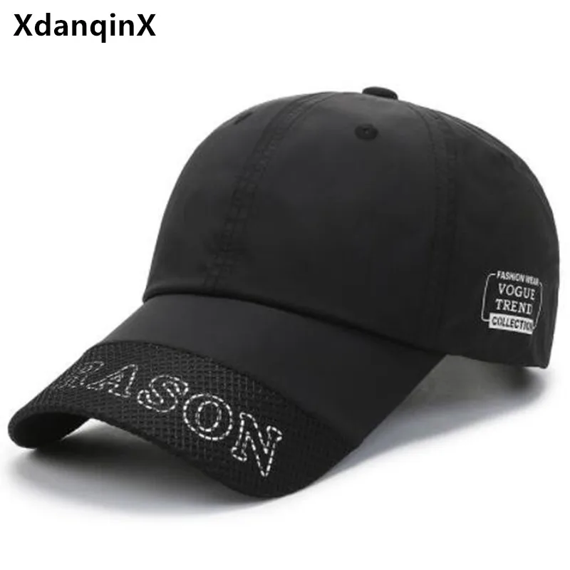 

Summer Men Sunscreen Anti-UV Baseball Caps Thin Breathable Sports Cap Snapback Cap Women's Trendy Travel Hats Couple Fishing Hat