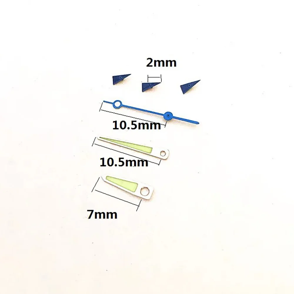 Watch Accessories Movement Hands Suitable for 6P29 Movement Needle with Hour Minute Seconds Hands and Small Three-needle Repair