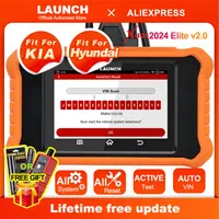 【for Hyundai,Kia】2025 LAUNCH X431 Elite V2.0 for Hyundai,Kia Bi-Directional Scanner,Full System car Diagnostic scan Tool 1