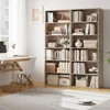 6-Tier Open Bookcase and Bookshelf, Freestanding Display Storage Shelves Tall Bookshelf Bookcase for Living Room and Office 4