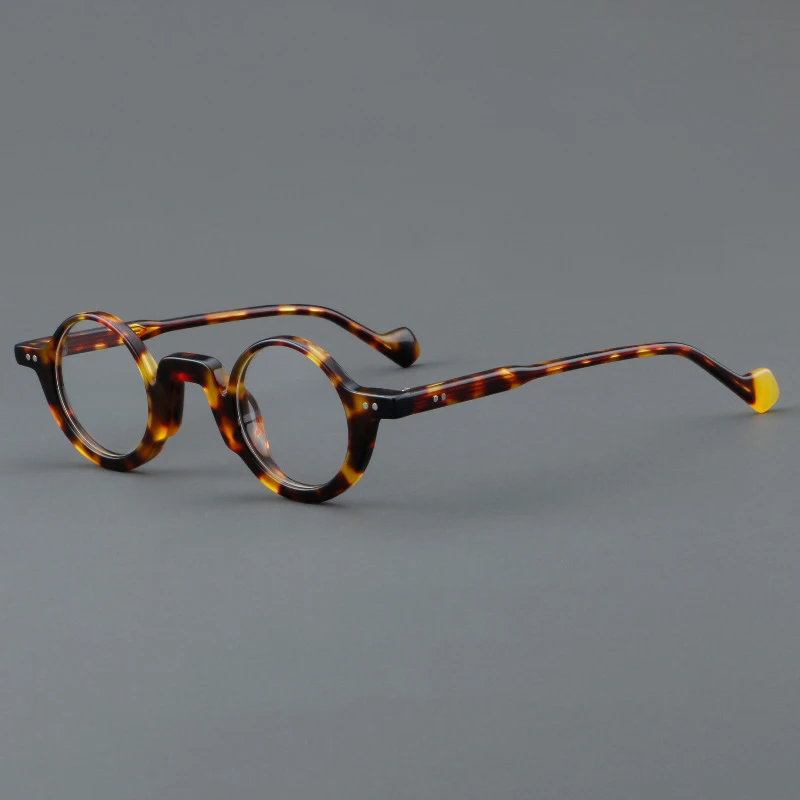 R57447 Casual Runde Acetat Brille Rahmen Frauen Retro Niet Optische Presbyopie Brillen Männer Anpassbare Rezept Brillen – Detail 13