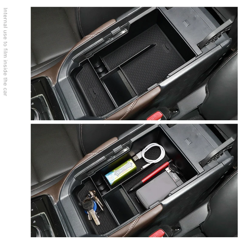 

Для Mazda CX30 CX-30 2020 2021 высококачественный центральный подлокотник коробка для хранения крышка отделка ABS автомобильный Органайзер аксессуары для интерьера