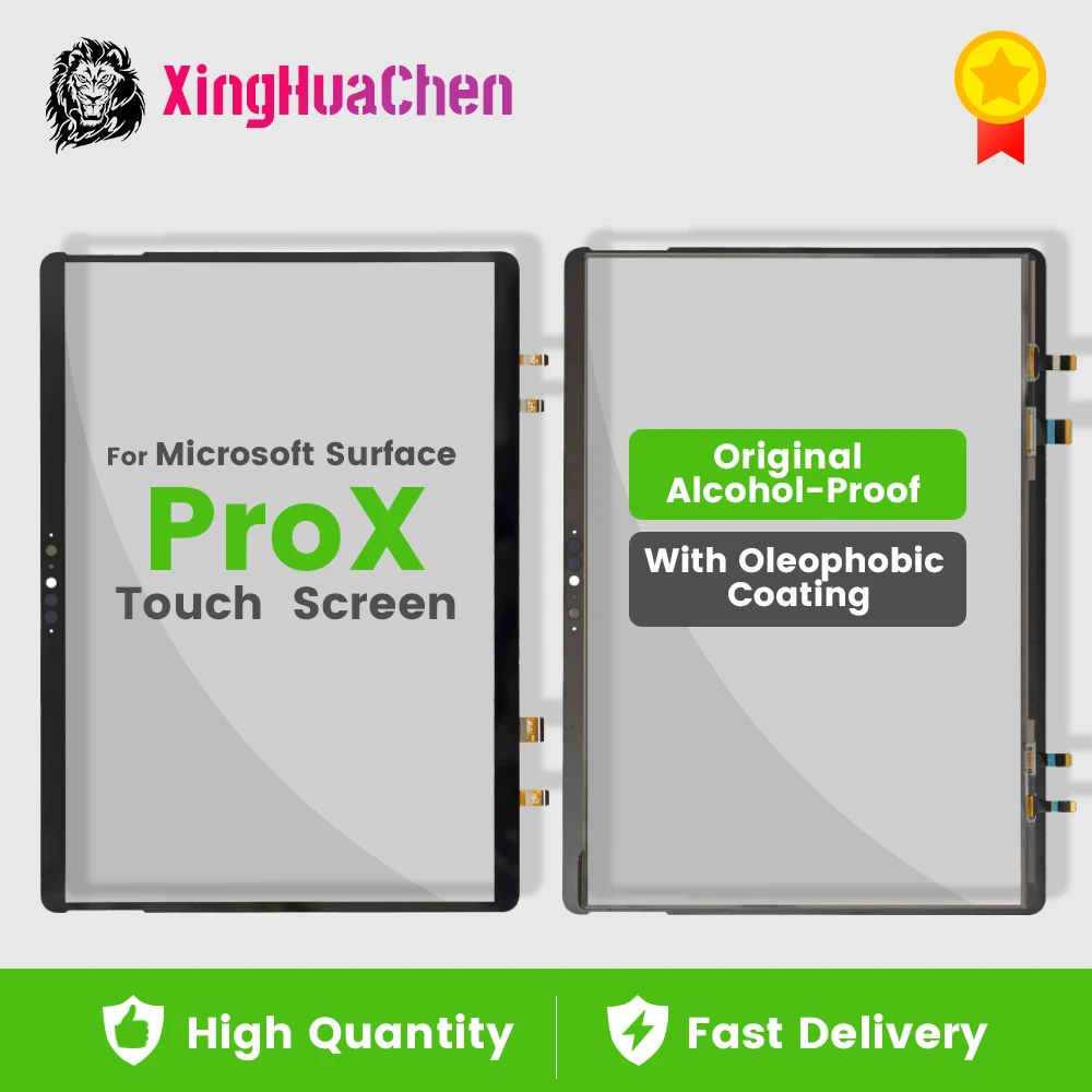 Aaa + Originale Per Microsoft Surface Pro X 1876 Touch Screen Digitizer Assembly Per Surface Pro X M1042400 Touch Sostituzione Prox
