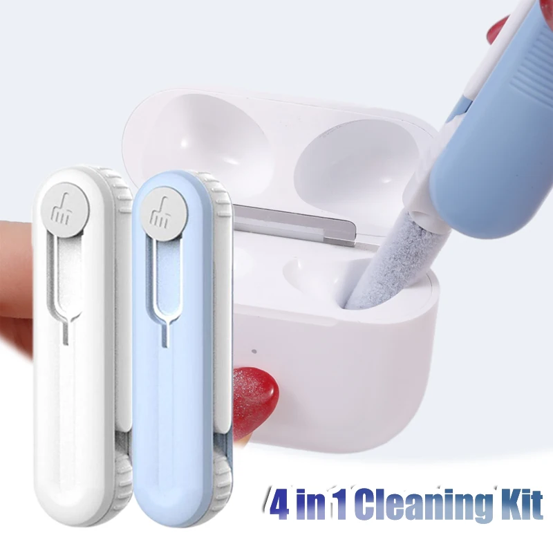Pluma de limpieza para Airpods Pro Multi 4 en 1 Kit de herramientas de  limpieza Limpiador de auricul YONGSHENG