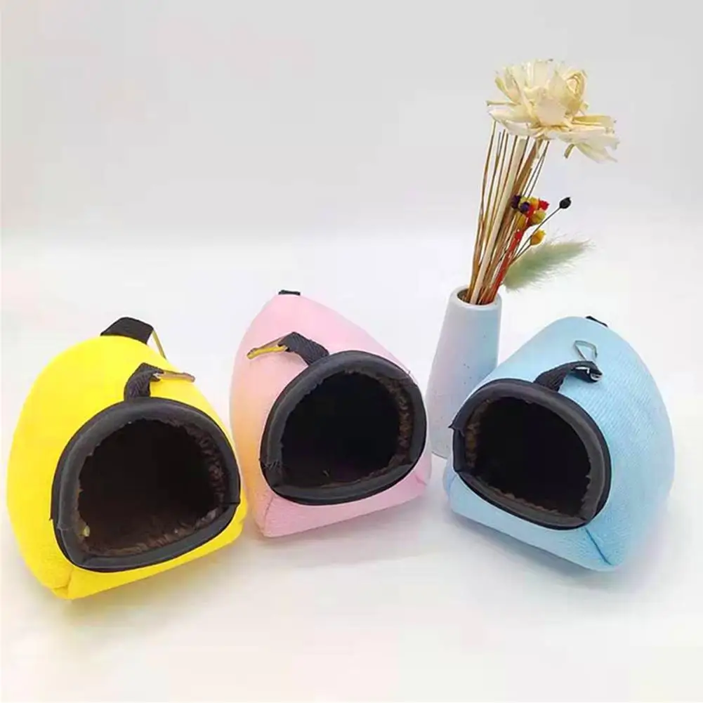 Pet Hanging Nest Small Animal Winter Warm Soft Tunnel Hammock For Hedgehog Hamsters Golden Bears Sugar Gliders Guinea Pig Bed