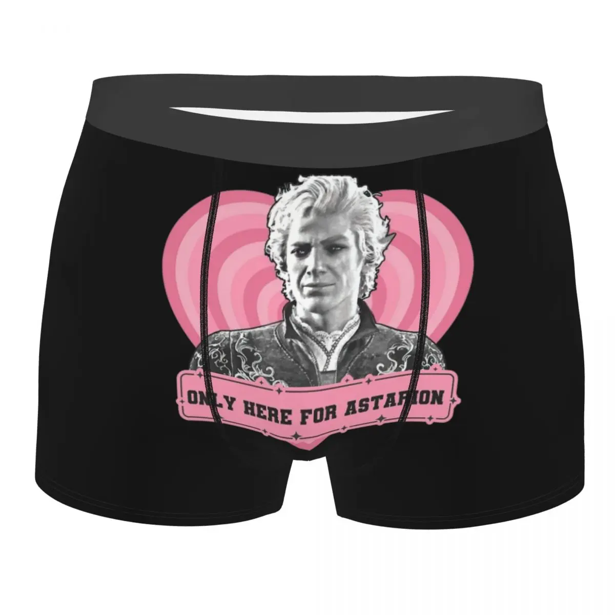 

Man Retro Baldur's Gate Astarion Romance Boxer Briefs Shorts Panties Soft Underwear Male Humor Long Underpants