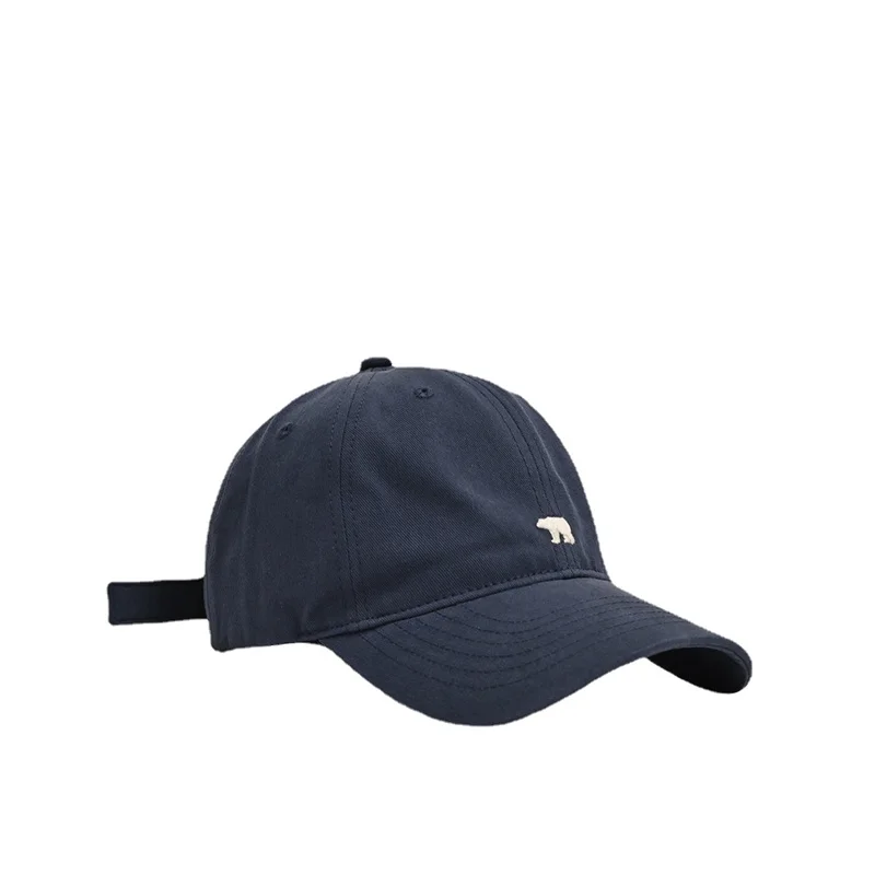 Fashion Baseball Cap for Women and Men Embroidery Polar Bear Hip Hop Snapback Caps Cotton Sun Hats Unisex Solid Color Visor Hats baseball caps baseball cap