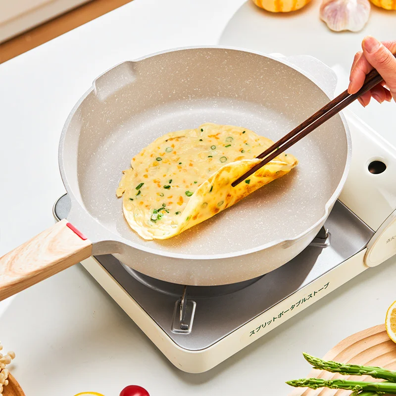 Non Stick Pancake Crepe Pan Rim Diameter Kitchen King Professional Pan