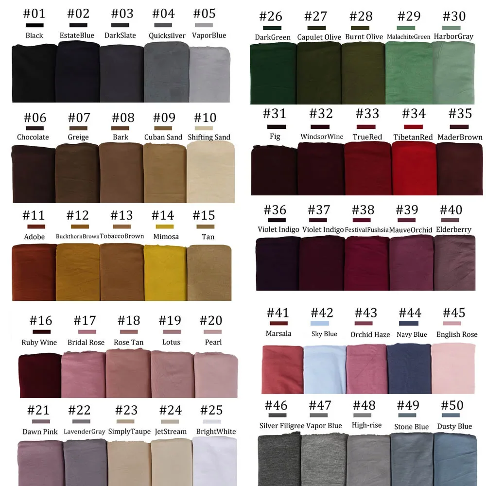 Muslim Women Stretchy Jersey Hijab Plain Cotton Jersey Hijabs Islamic Soft Turban Head Wraps Headscarf 170X60cm