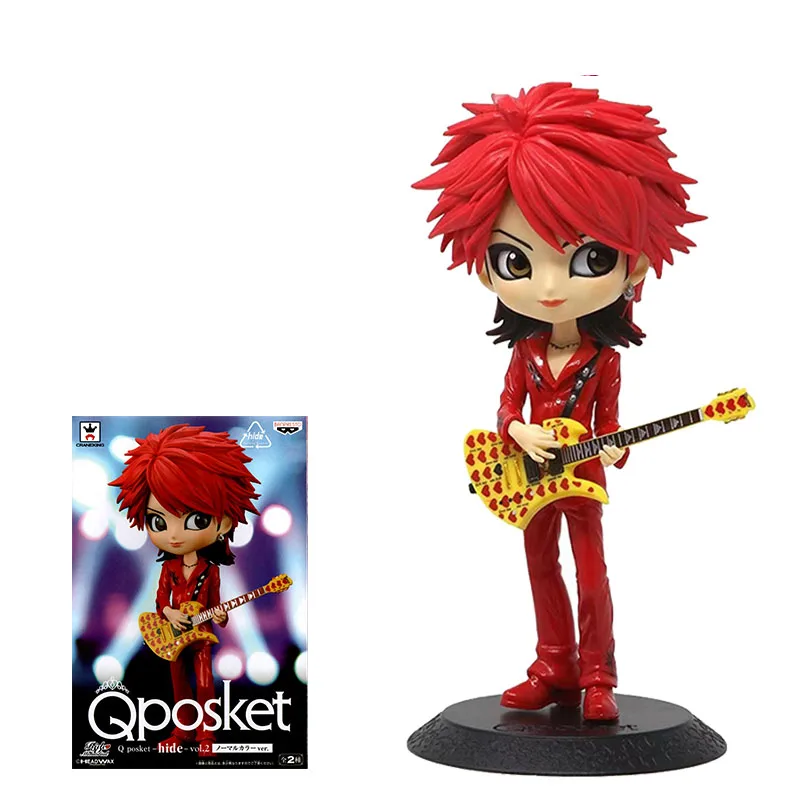 In Stock Bandai Original QPOSKET Rock Singer XJapan Guitar