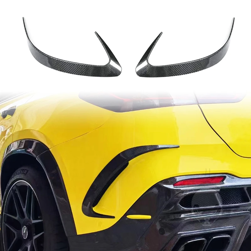 

Rear car bumper carbon fibre Decorative Wind Knife For BENZ C292 GLE63 AMG 2015-2019