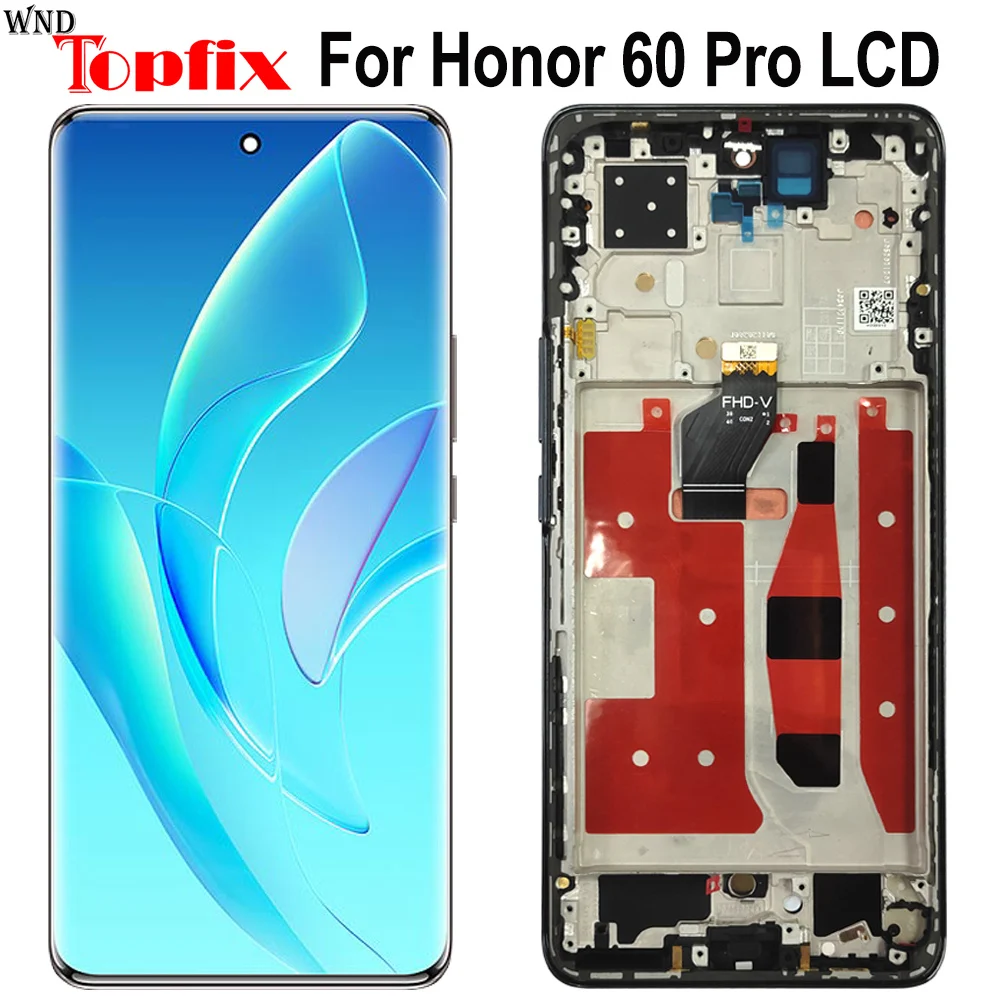 

6.67" For Huawei Honor 60 Pro LCD Display Touch Screen Assembly Replacement For Honor TNA-AN00 LCD Screen