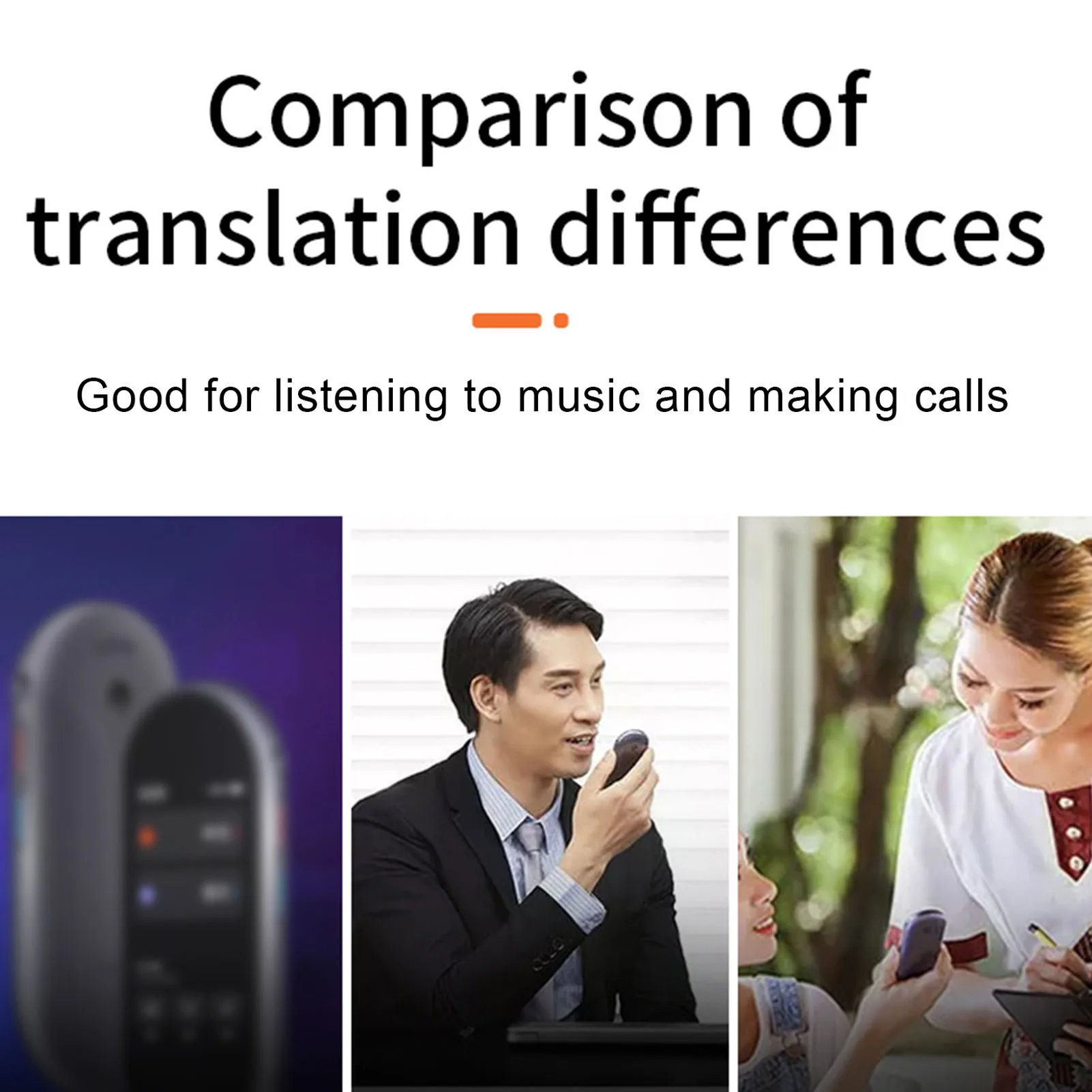 Language Translator Earbuds Supports 114 Languages Real Time High Accuracy Translation Earbuds with Speakers