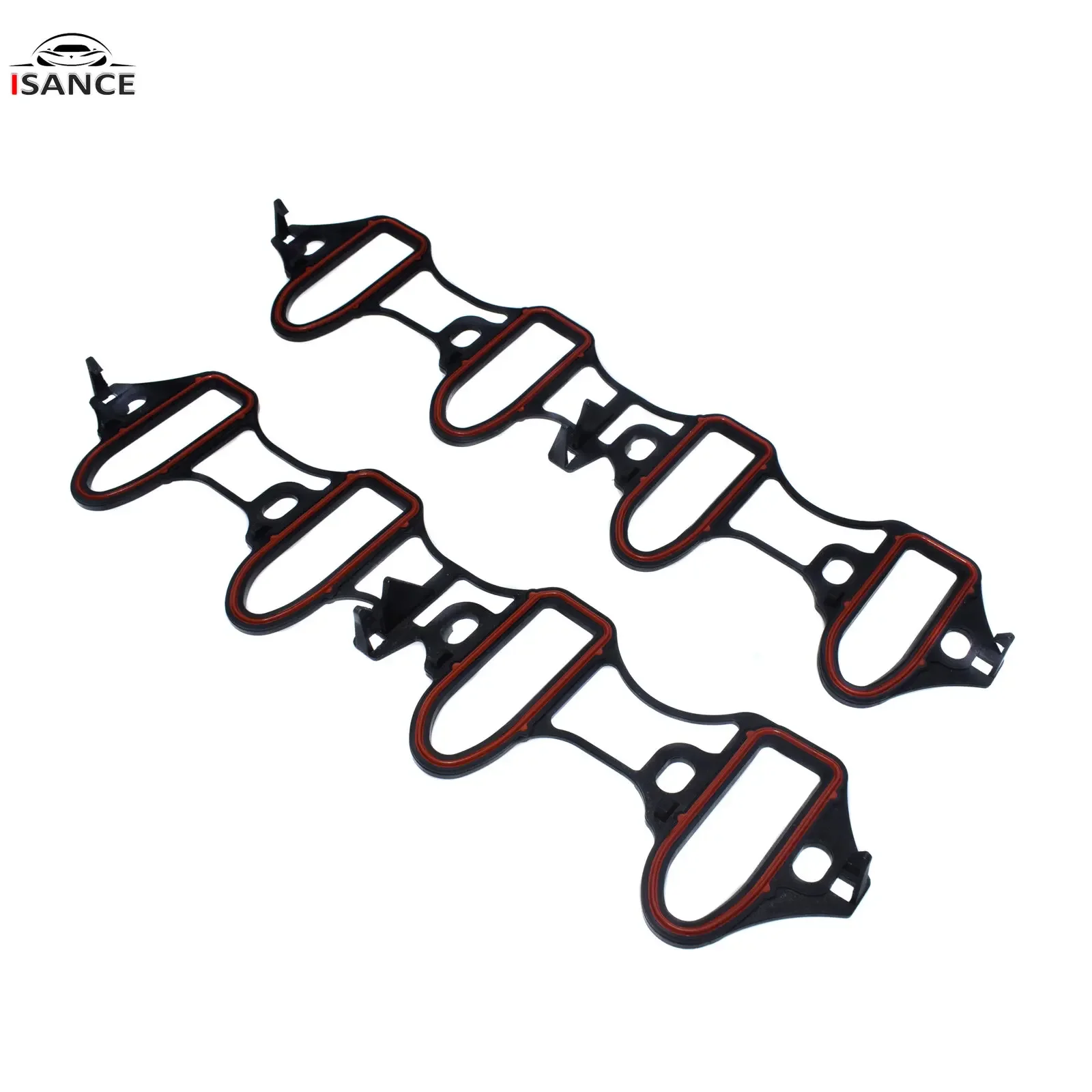 2PCS Engine Intake Manifold Gaskets Left Right Kit 89060413 For Buick Rainier 2003-2009 Cadillac Escalade 1999-2011 Hummer New