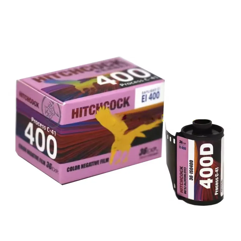 HITCHCOCK 400D Negative 135 Color Film Film 36 Sheets ECN2 Daylight 35mm Film 1-10 ROLLS For Fujifilm Kodak M35/H35/M38 Camera
﻿