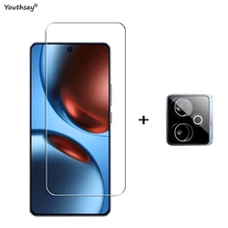 Premium Tempered Glass Screen and Camera Lens Protector - Realme GT 7 (1 Glass and 1 Lens)