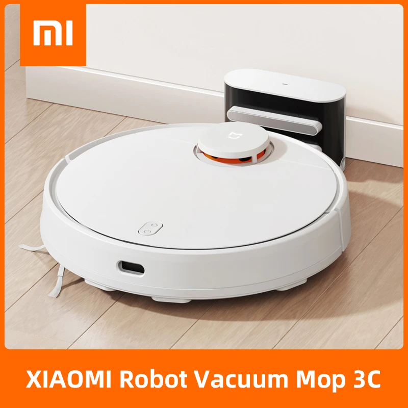 Xiaomi Mijia 3c Robot Vacuum Cleaner Mop 4000pa Mijia 3c Robot Vacuum