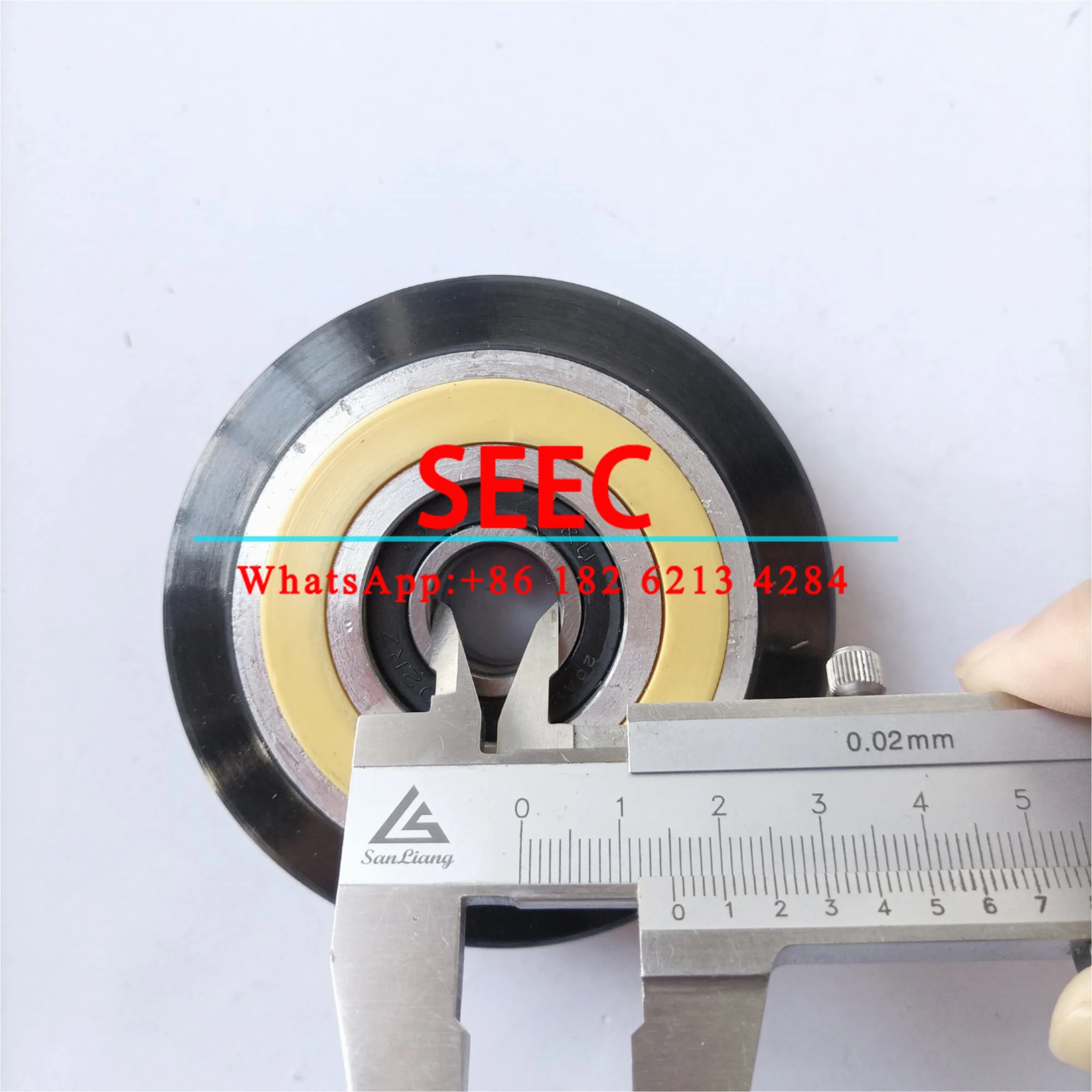 SEEC Escalator Step Chain Roller 80*29*6202 OD 80MM W 29MM Bearing 6202RZ Elevator Spare Parts