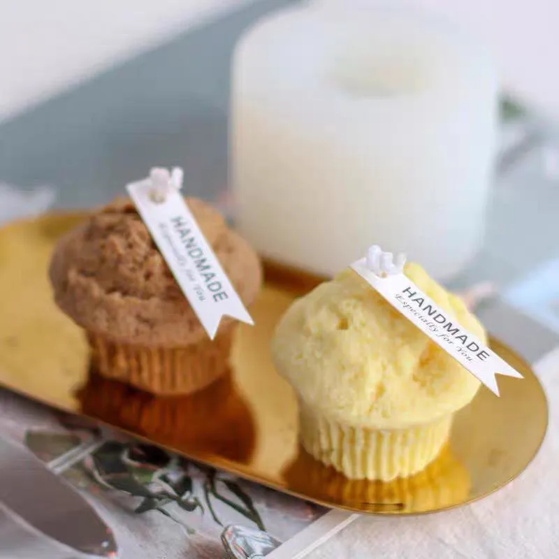 

DIY Scented Candle Mold Dessert Cup Cake Silicone Aromatherapy Candle Mold Silicone Mold for Candle Making Cream Shape Molds