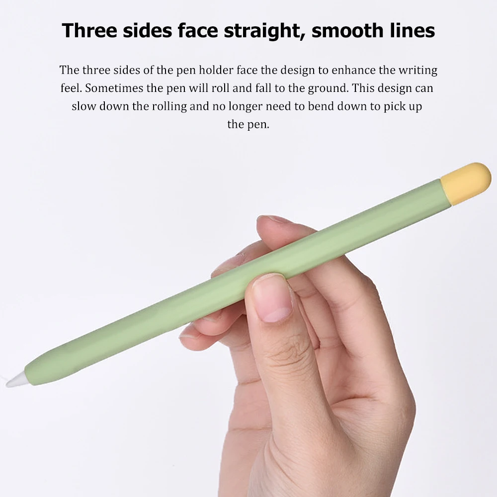 Soft Silicone Protective Cover For iPad Stylus Pen