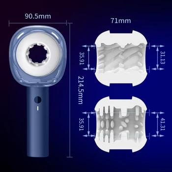 Automatic Male Masturbator Cup Telescopic Vagina Masturbation Oral Blowjob Pussy Sex Toys for Men Goods Male Mastubator 4