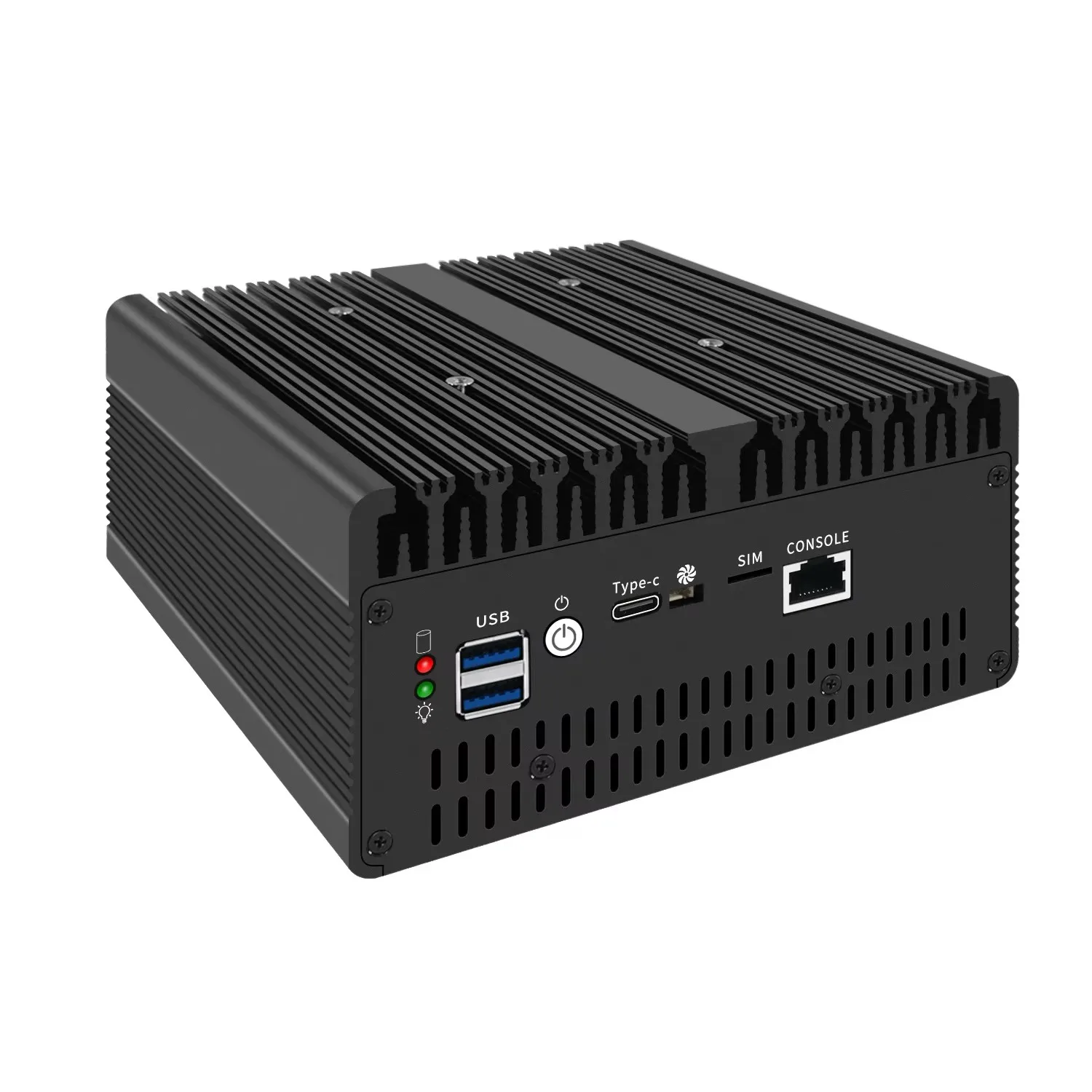 2025 Solid Firewall Appliance 12th Gen Intel Pentium Gold 8505 10G/1G SFP 4*2.5G RJ45 LAN 2DDR5 NVMe Mini PC Proxmox ESXi Server 5