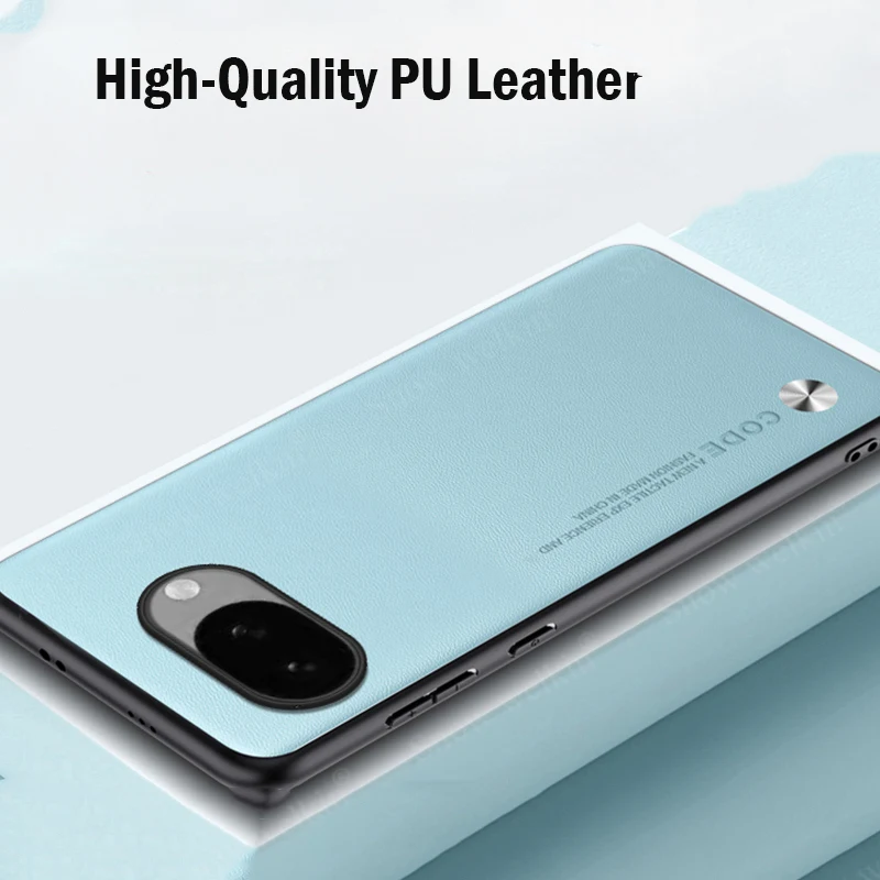 Luxury PU Leather Shockproof Silicone Case Cover - Premium Phone Protection