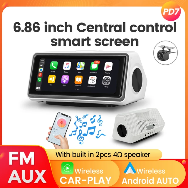 654246-2b8f65.jpg شاشة لمس ذكية للتحكم المركزي العالمي مقاس 6.86 بوصة/10.26 بوصة تدعم Carplay اللاسلكي Android Auto BT WIFI SD AUX كاميرا الرؤية الخلفية