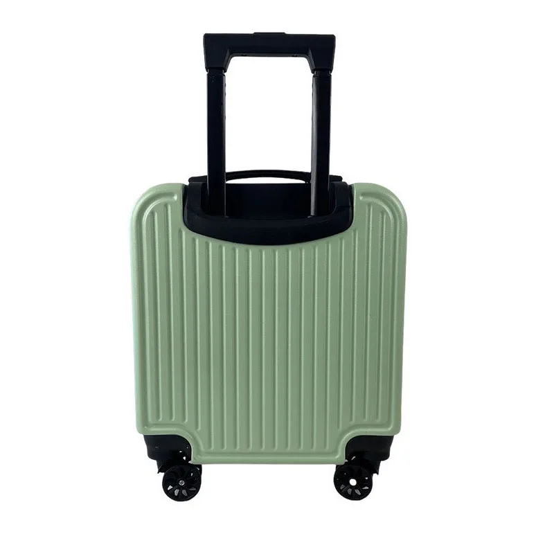 Mini Rolling Luggage Box Women Men Wheel Trolley Box Travel Clothes Carry Case