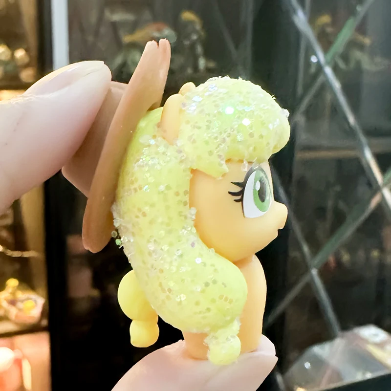 LPS DOGS 2023 Rare Little Cute Original Horse Model Apple Jack Unicorn Horse Action Figure Toys Horse For Kid Y23080701