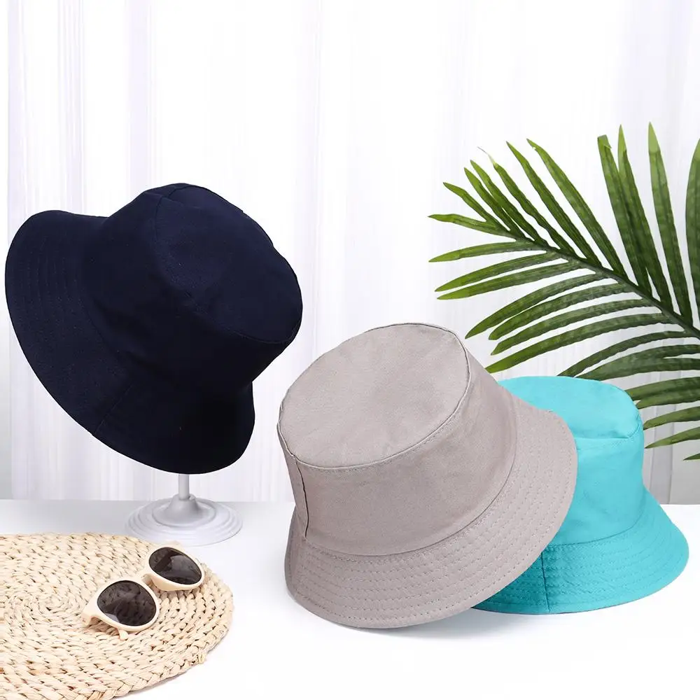Bucket Hat Women Men Anti-UV Beach Sun Hat Summer Sunscreen Panama Outdoor Foldable Portable Fisherman Cap sun hats sun hat fisherman hat bucket hats sunscreen hats